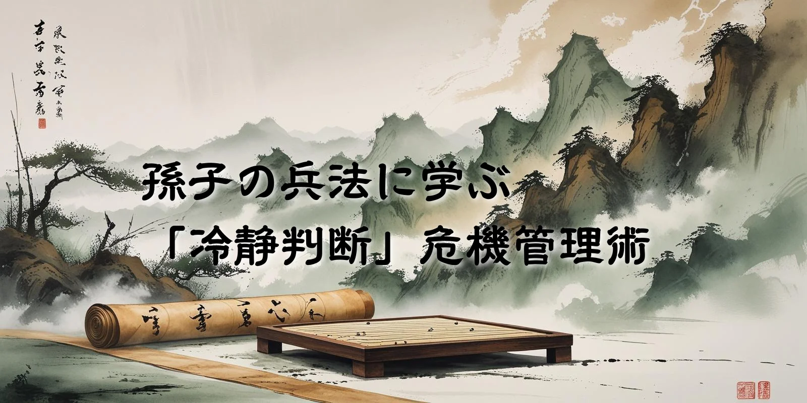 危に臨みては落ち着いてこれを救い、亡に臨みては思いきってこれを生かす