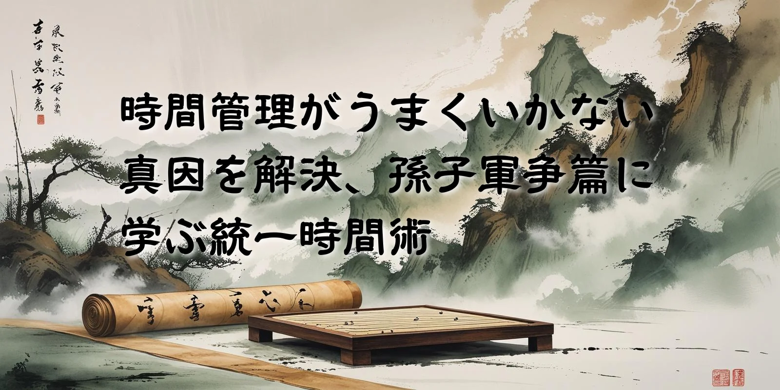 孫子軍争篇が教える統合的時間管理術