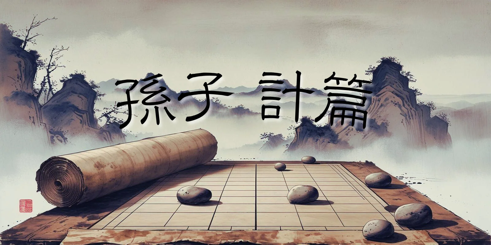 孫子の兵法 計篇のイメージ